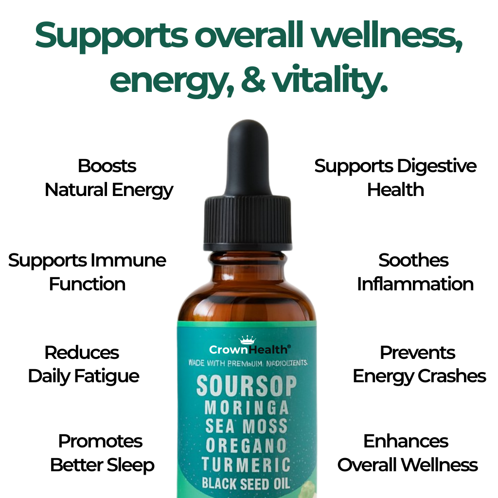 CrownHealth® Soursop All-in-1 Drops