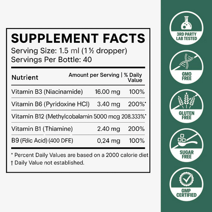 B-Complex Methylated Drops