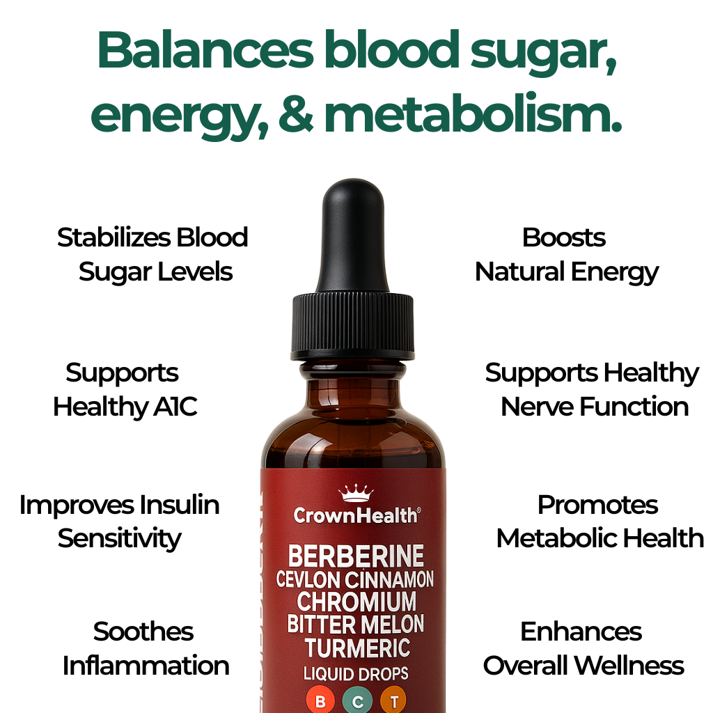 CrownHealth® Berberine Complex Drops