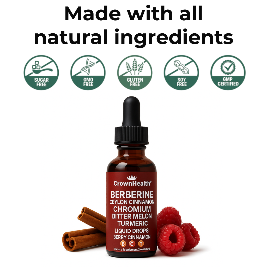 CrownHealth® Berberine Complex Drops