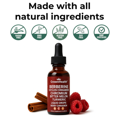 CrownHealth® Berberine Complex Drops
